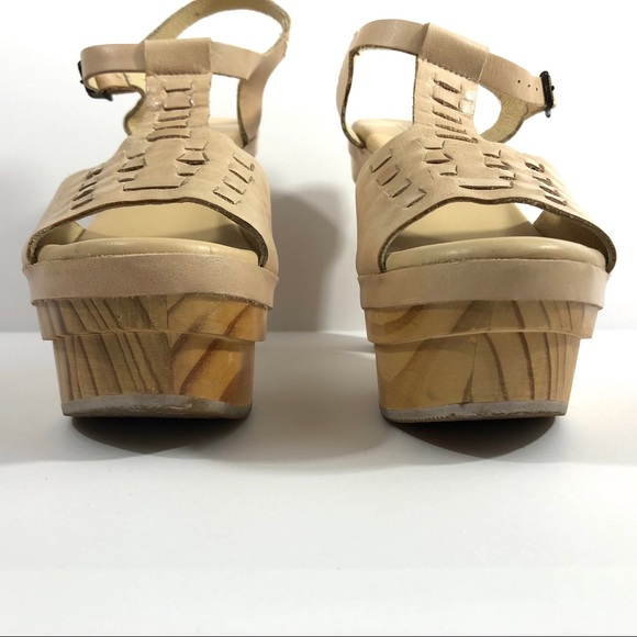 Kookaburra Willa Woven Leather Platform Sandal Ugg - Picture 3 of 8